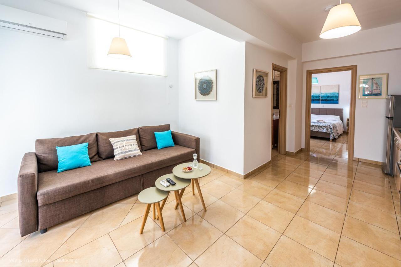 Orama Apartment Kato Daratso Bagian luar foto
